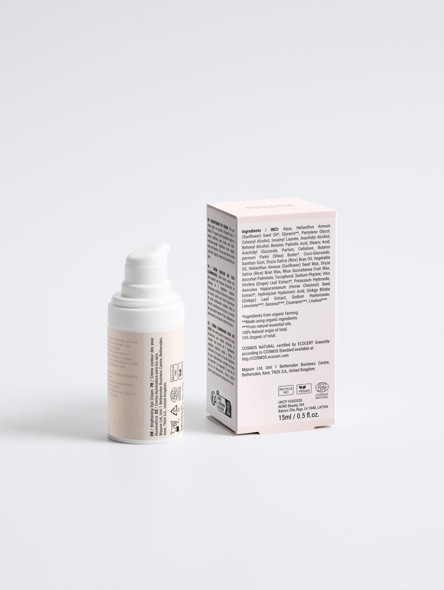 FloThéa Brightening Eye Cream—Reduces Puffiness & Dark Circles, Fragrance-Free