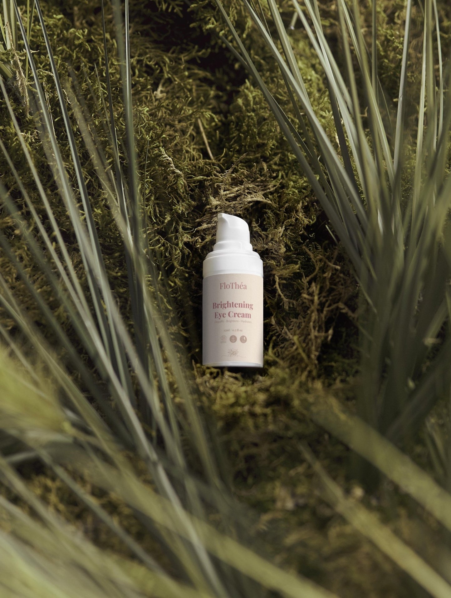 FloThéa Brightening Eye Cream—Reduces Puffiness & Dark Circles, Fragrance-Free