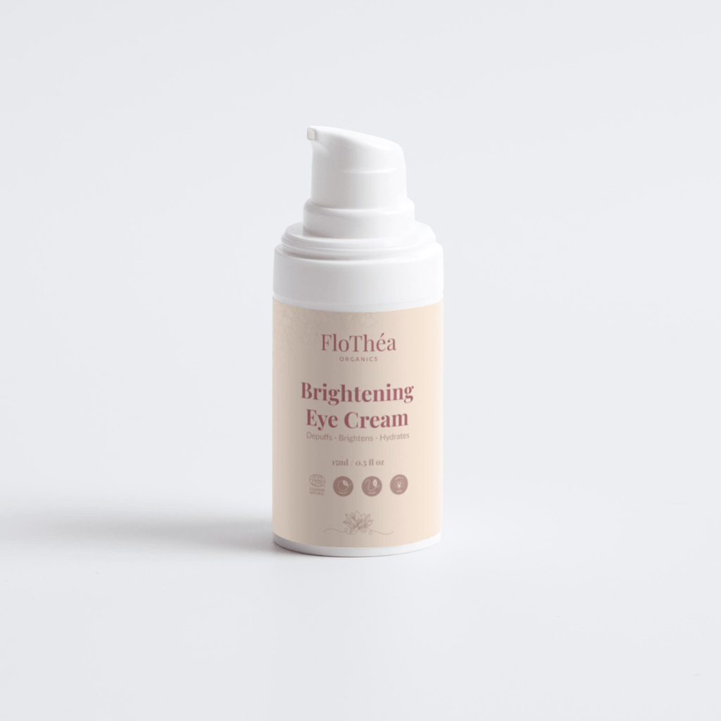 FloThéa Brightening Eye Cream—Reduces Puffiness & Dark Circles, Fragrance-Free