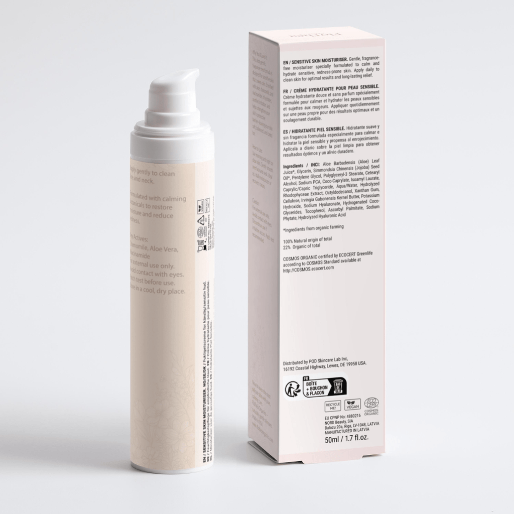 FloThéa Sensitive Skin Moisturizer – Calming & Fragrance-Free Hydration