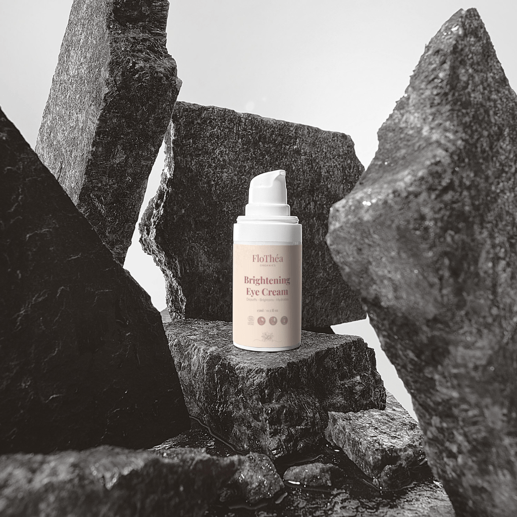FloThéa Brightening Eye Cream—Reduces Puffiness & Dark Circles, Fragrance-Free