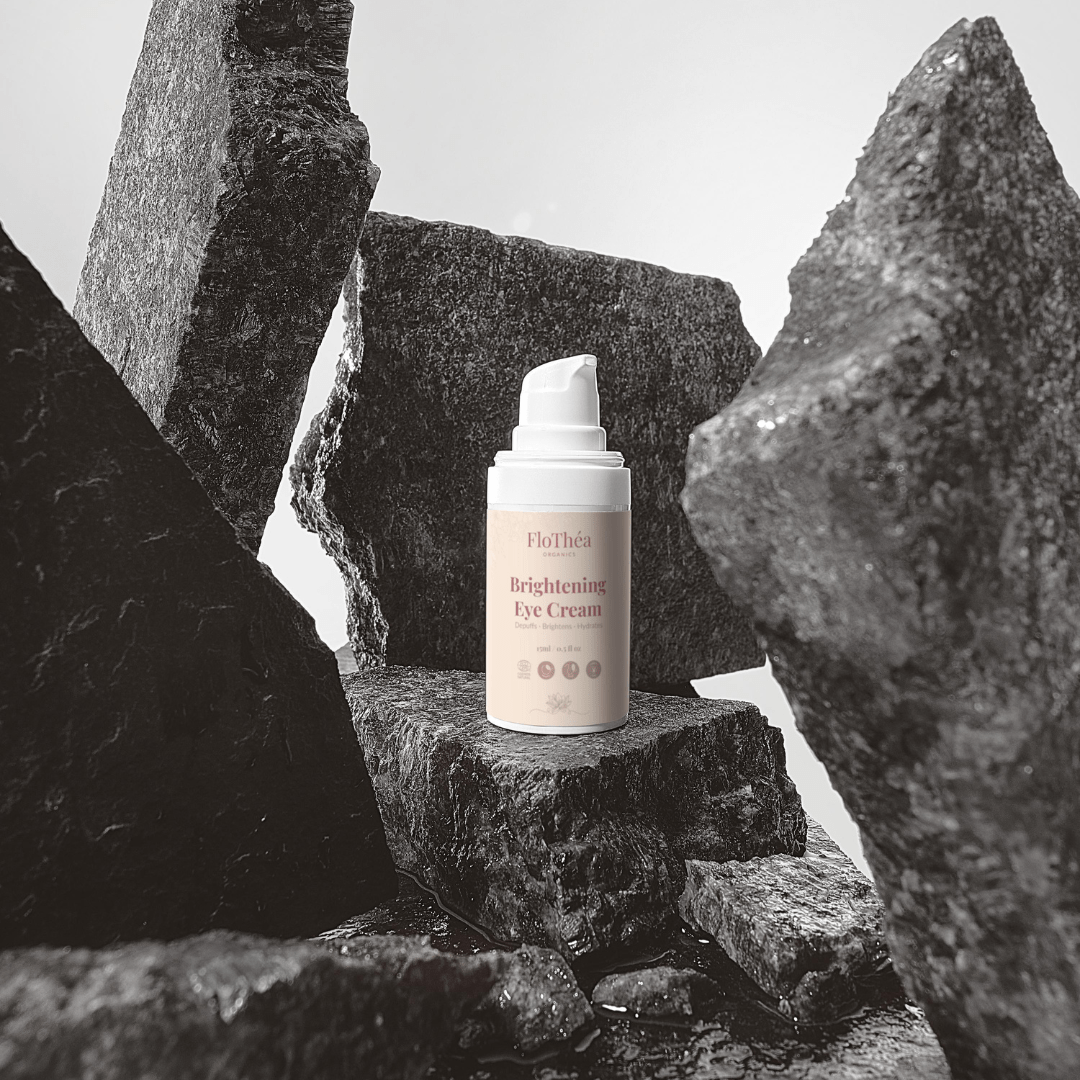 FloThéa Brightening Eye Cream—Reduces Puffiness & Dark Circles, Fragrance-Free