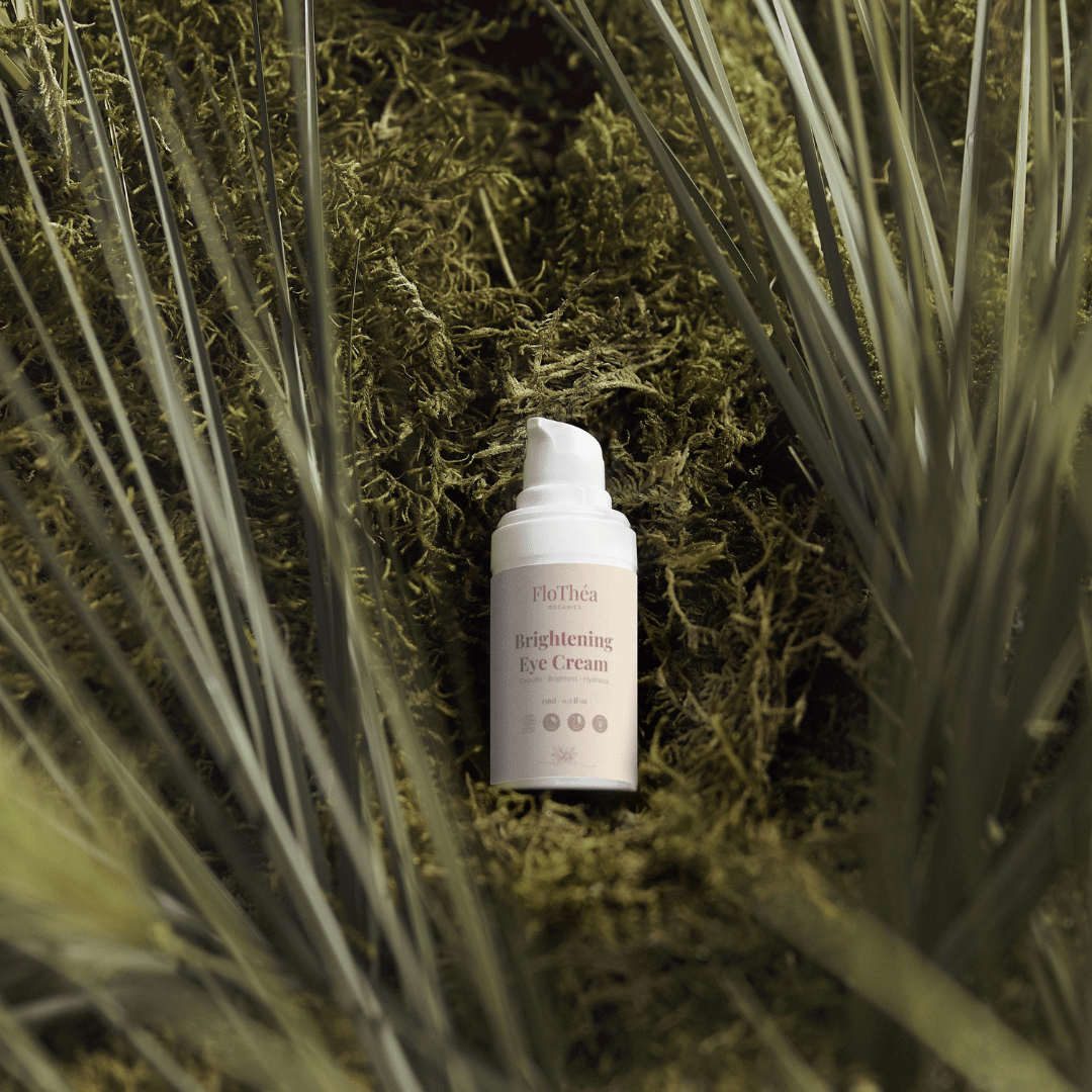 FloThéa Brightening Eye Cream—Reduces Puffiness & Dark Circles, Fragrance-Free