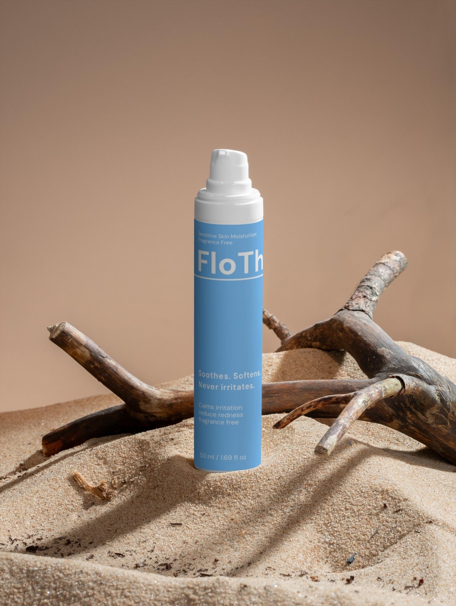 Sensitive Skin Moisturiser, Fragrance Free - FloThéa Organics
