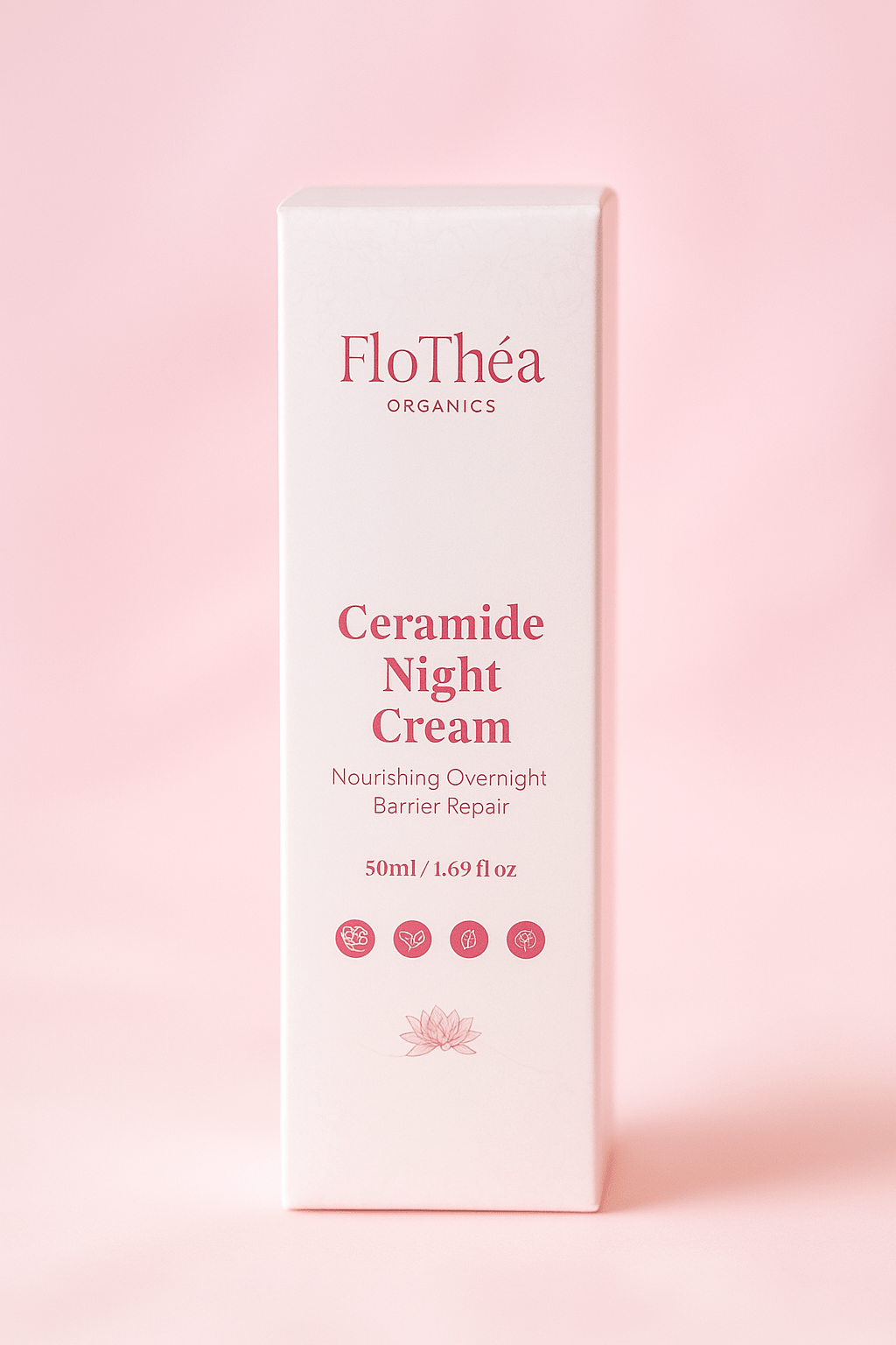 Ceramide Hydrating Night Cream - FloThéa Organics