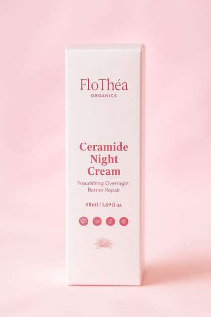 Ceramide Hydrating Night Cream - FloThéa Organics