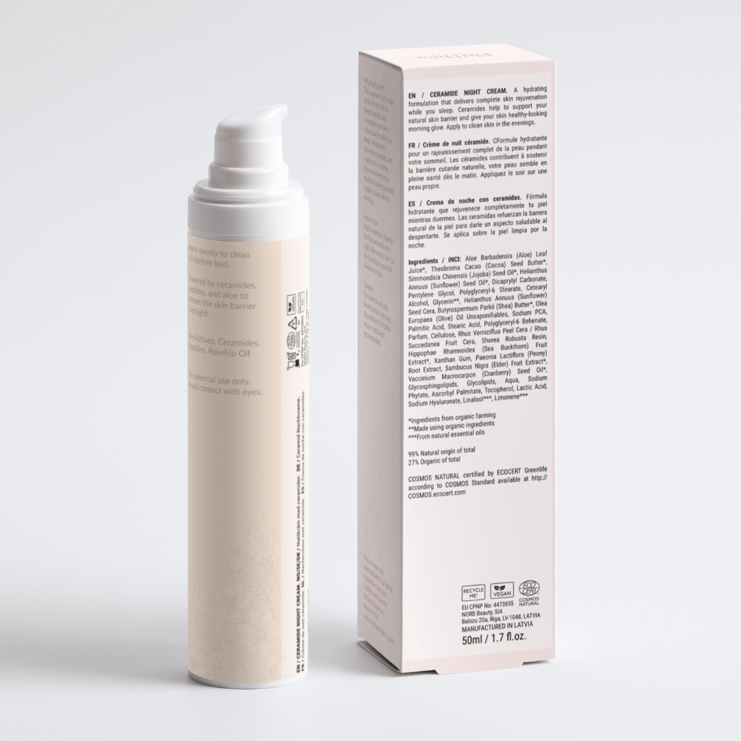 FloThéa Ceramide Night Cream – Barrier Repair for Sensitive Skin Overnight