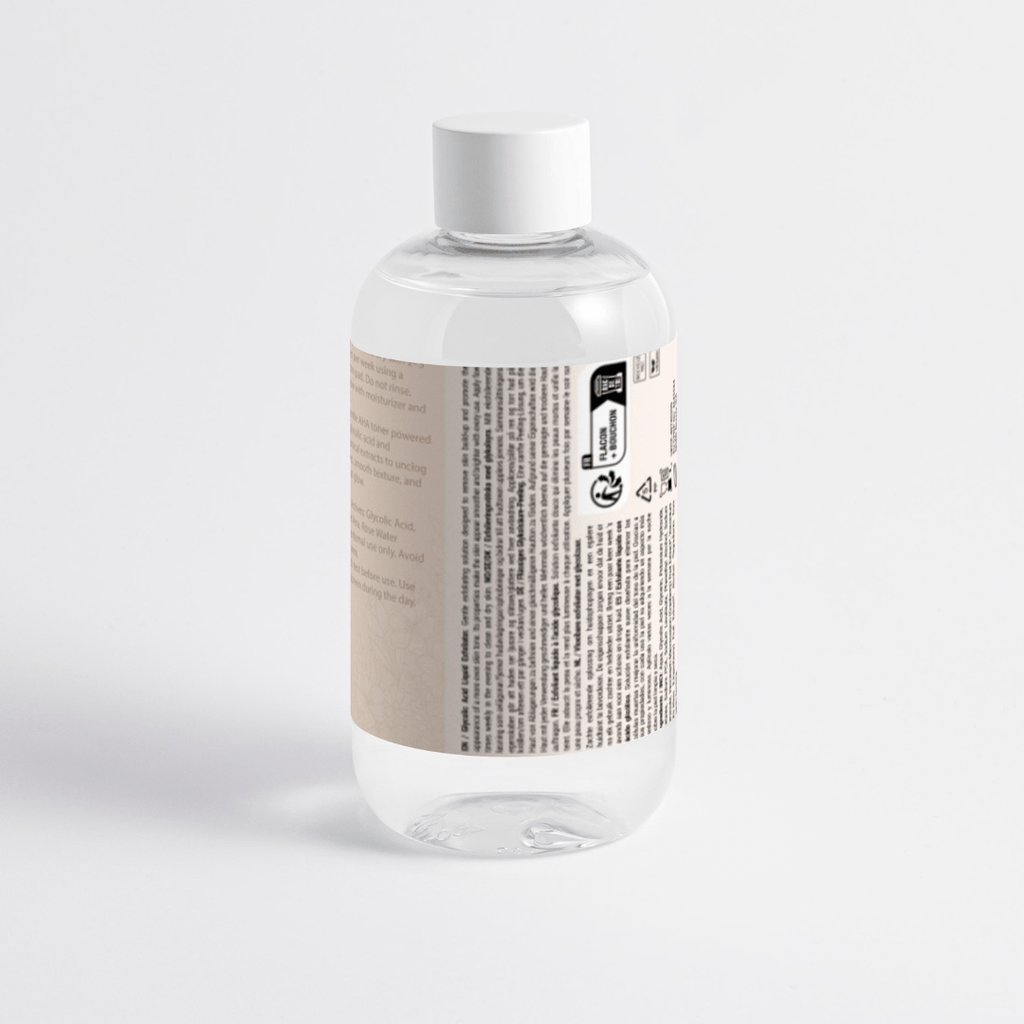 FloThéa Glycolic Acid Liquid Exfoliator – Smooth & Brighten Skin without Irritation