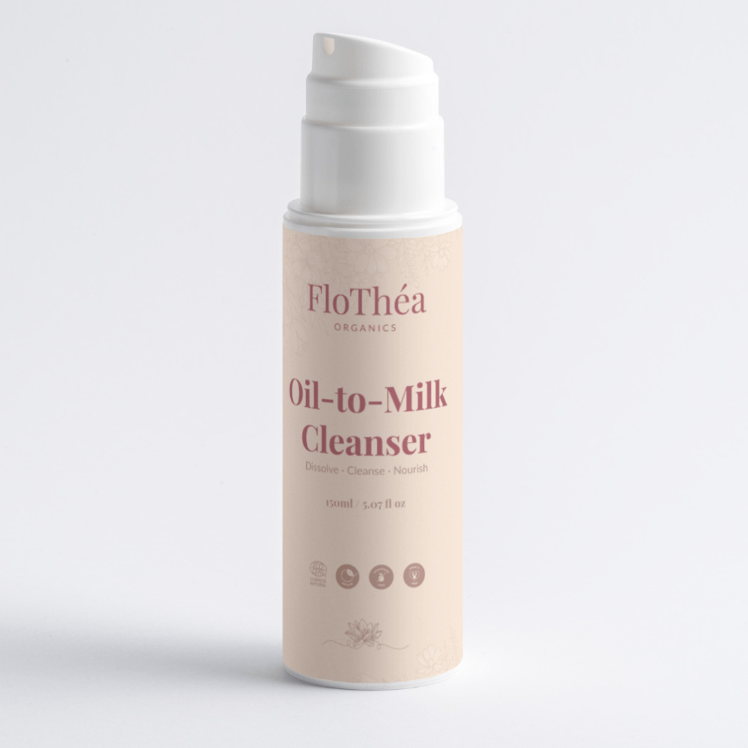 FloThéa Oil-To-Milk Cleanser – Gentle Makeup Remover for Sensitive Skin