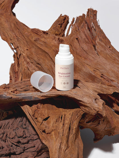 FloThéa Brightening Eye Cream—Reduces Puffiness & Dark Circles, Fragrance-Free