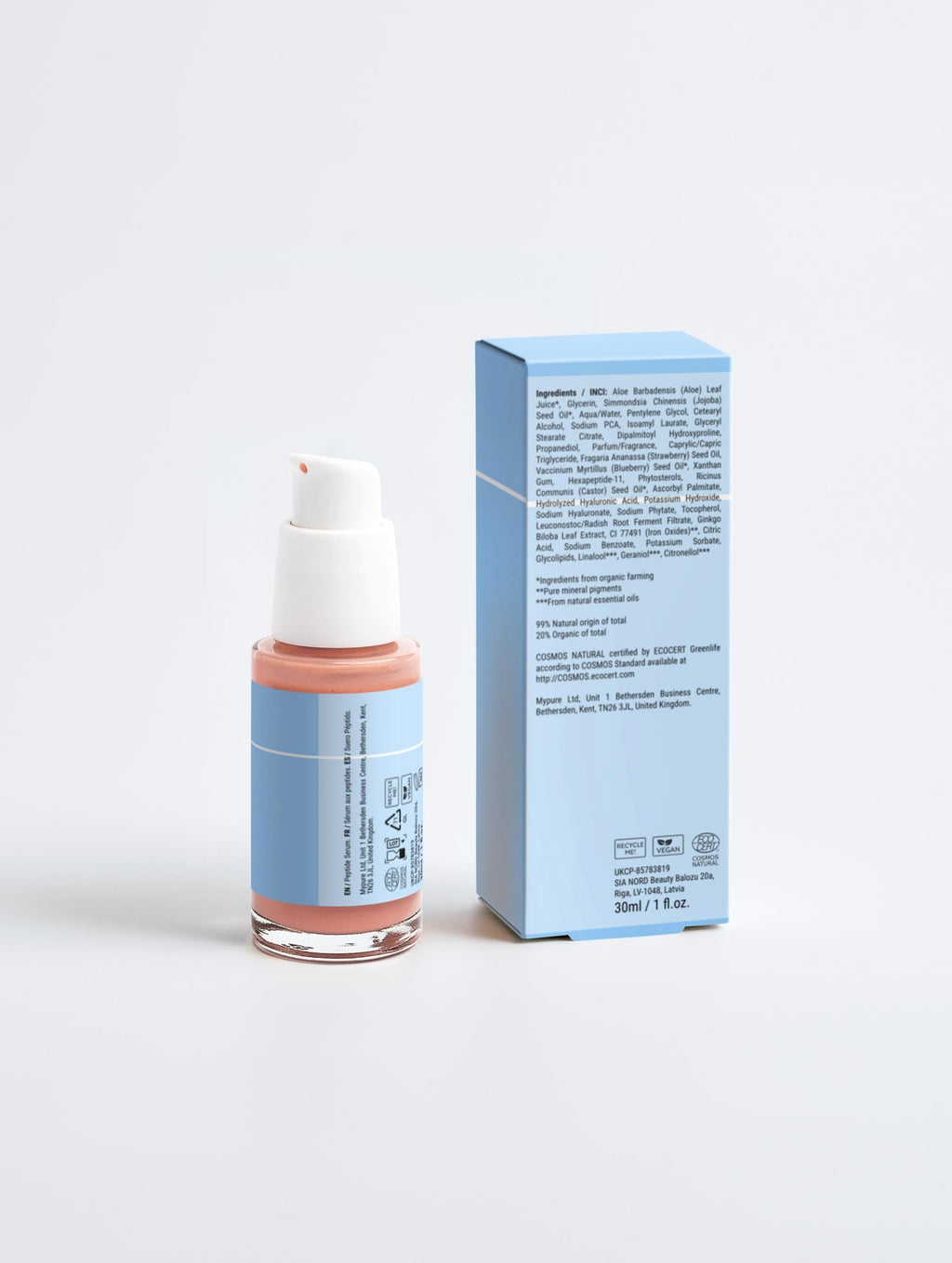 Peptide–Anti Aging Serum – Advanced Firming Formula - FloThéa Organics