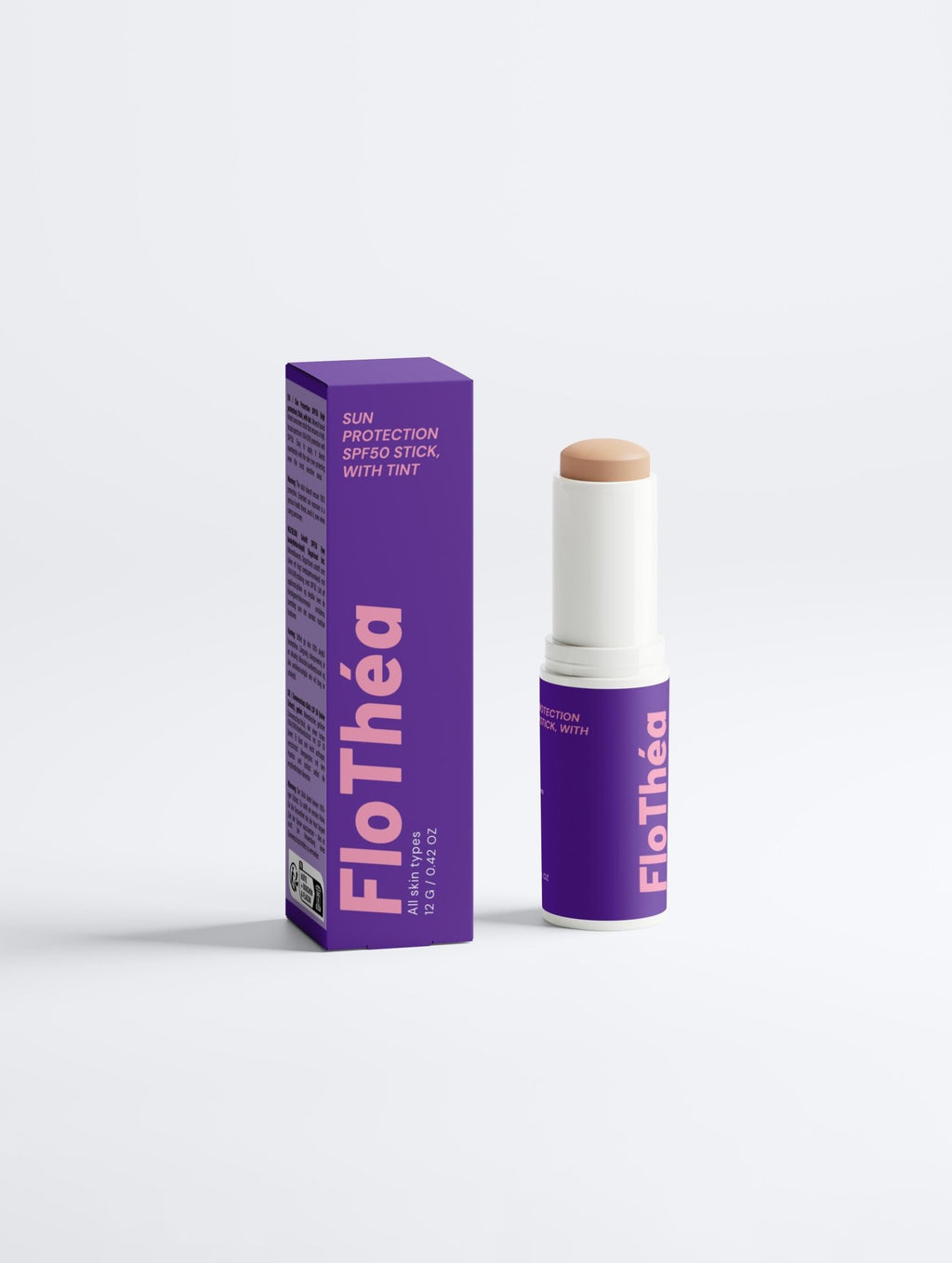Sun Protection SPF50 Stick, with tint - FloThéa Organics