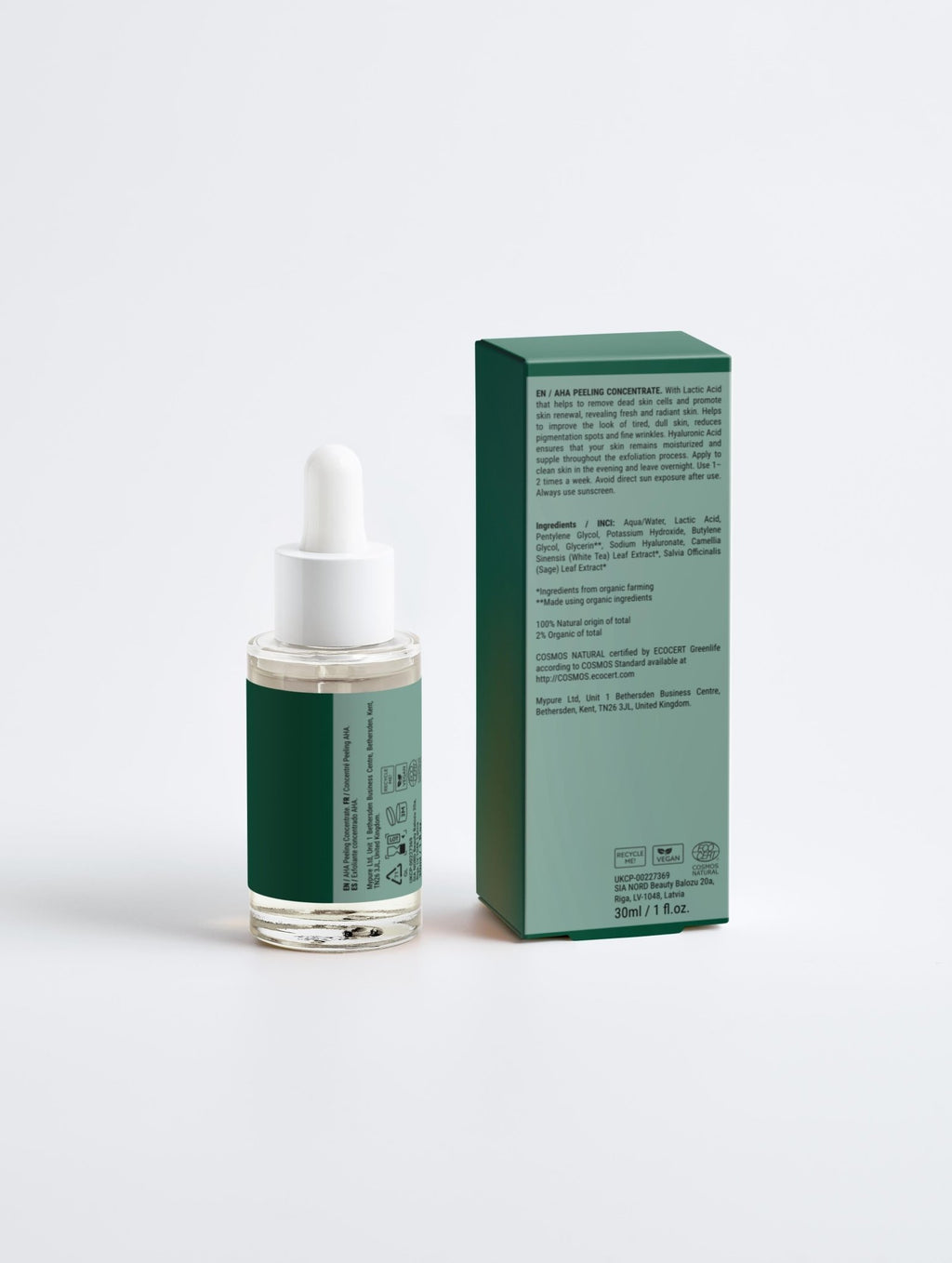 AHA Peeling Concentrate - FloThéa Organics