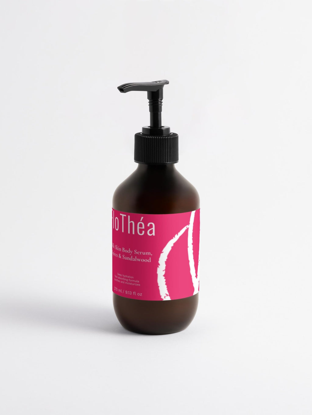 Silk Skin Body Serum, Spices & Sandalwood - FloThéa Organics