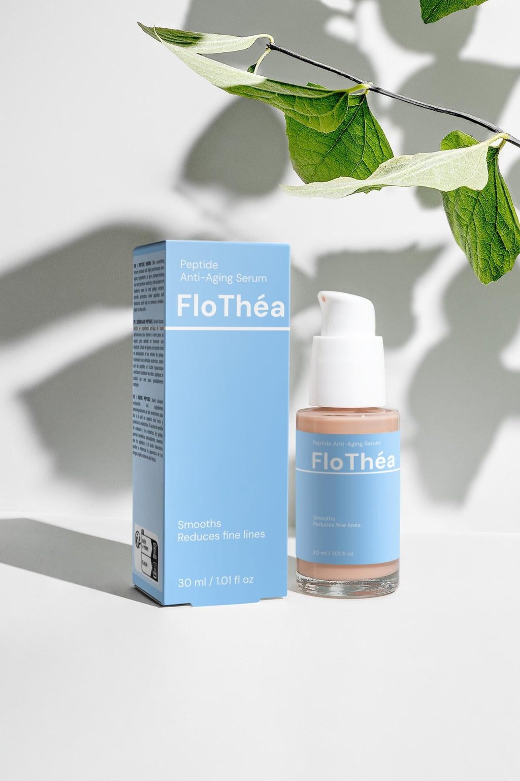 Peptide–Anti Aging Serum – Advanced Firming Formula - FloThéa Organics