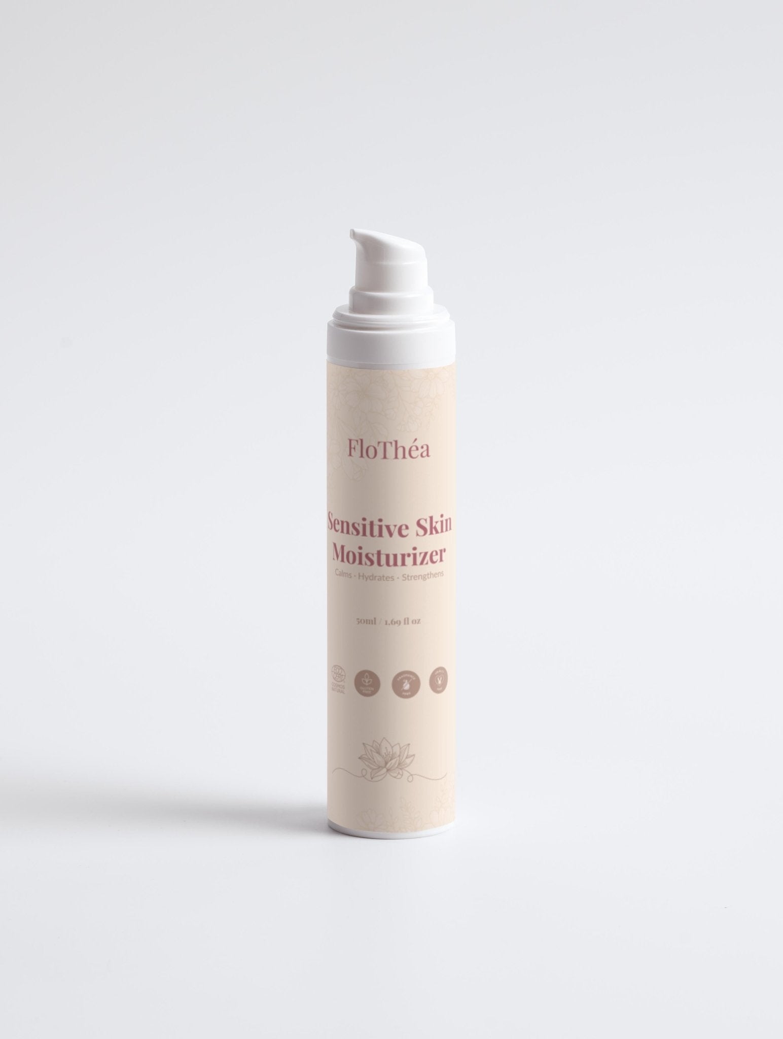 FloThéa Sensitive Skin Moisturizer – Calming & Fragrance-Free Hydration