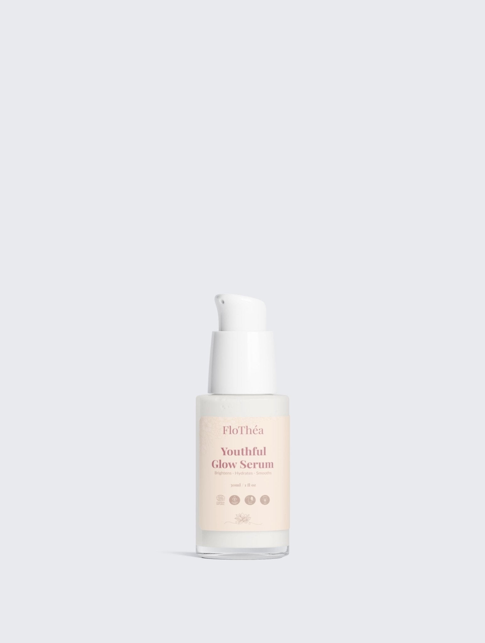 FloThéa Youthful Glow Serum – Radiance-Boosting Serum for Sensitive Skin
