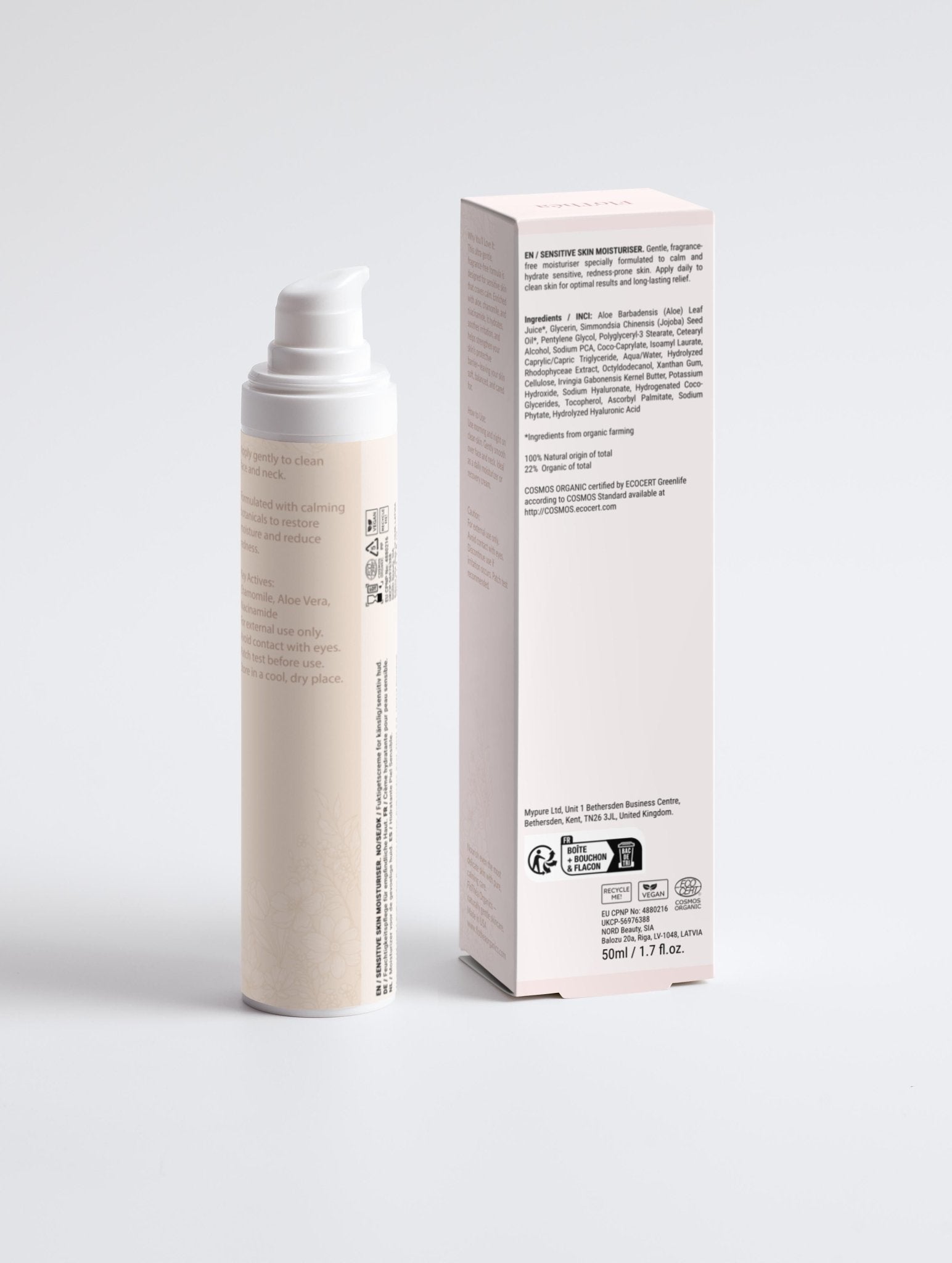 FloThéa Sensitive Skin Moisturizer – Calming & Fragrance-Free Hydration
