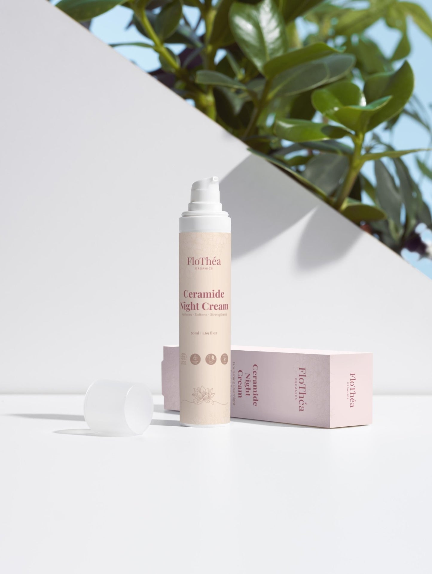 FloThéa Ceramide Night Cream – Barrier Repair for Sensitive Skin Overnight