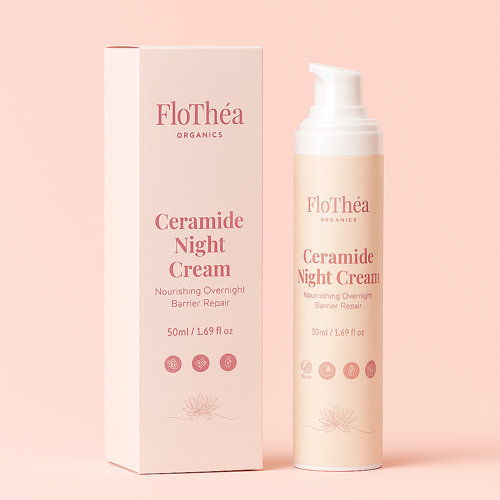 Ceramide Hydrating Night Cream - FloThéa Organics
