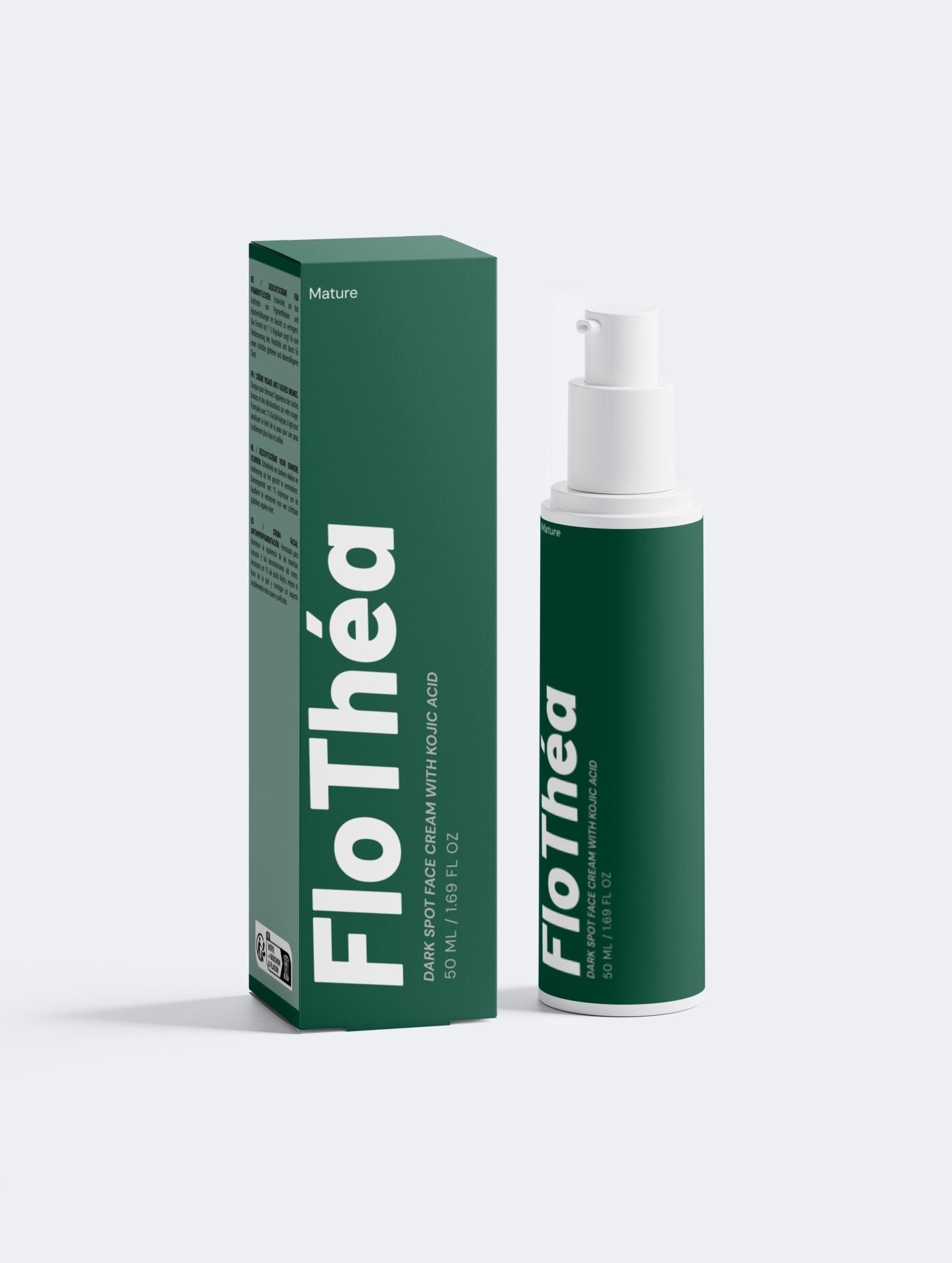 Dark Spot Face Cream with Kojic Acid - FloThéa Organics