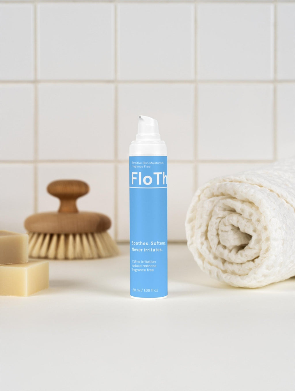 Sensitive Skin Moisturiser, Fragrance Free - FloThéa Organics