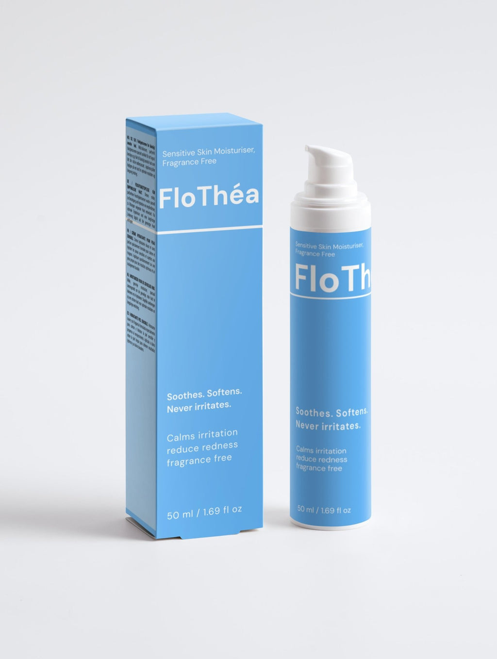 Sensitive Skin Moisturiser, Fragrance Free - FloThéa Organics