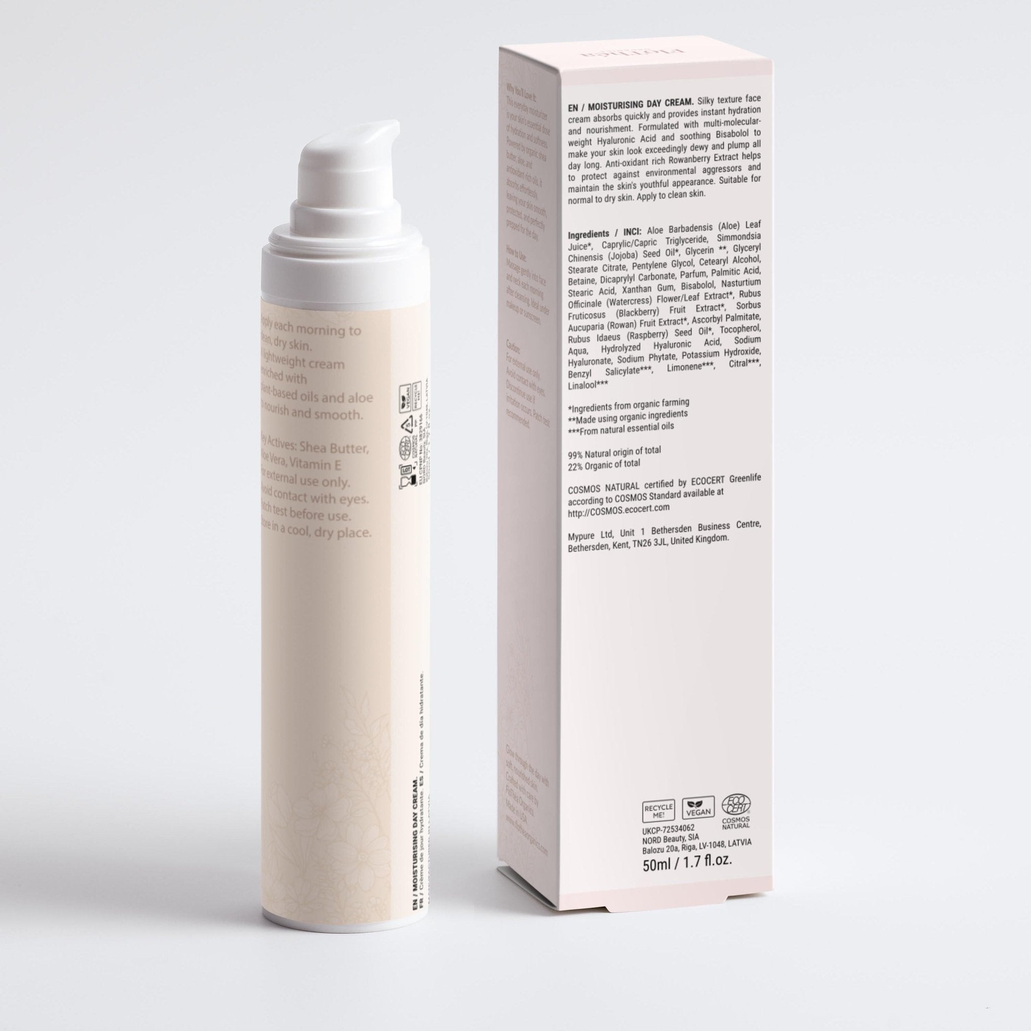 FloThéa Moisturising Day Cream for Sensitive Skin – Hydrating, Fragrance-Free